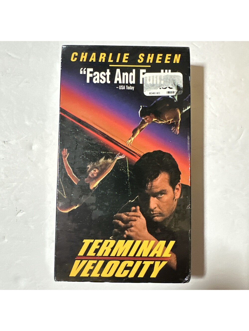 BRAND NEW Terminal Velocity (VHS; 1995) Charlie Sheen RARE Sealed OOP